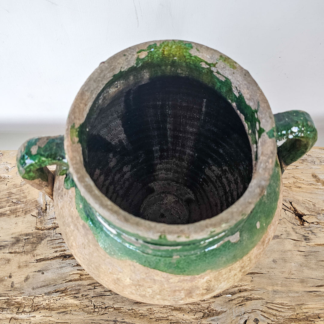Antique Glazed Turkish Pot