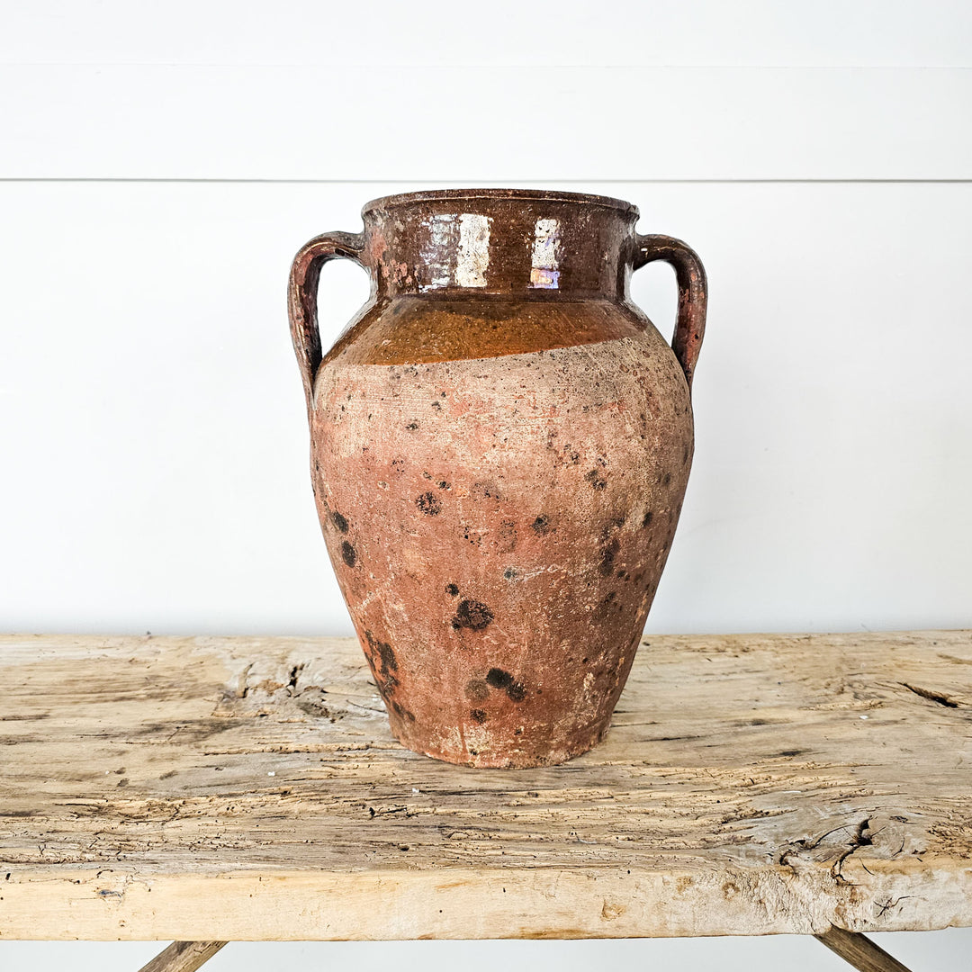 Antique Turkish Pot, Ideal for Floral Arrangements