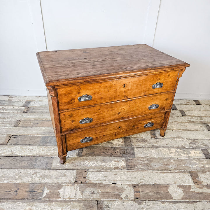 Early 20th Century Antique European Pine Mule Chest
