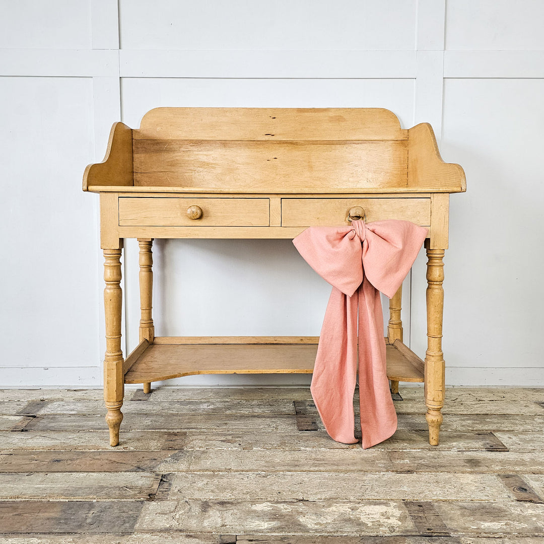 Country house charm: Antique English Pine Washstand