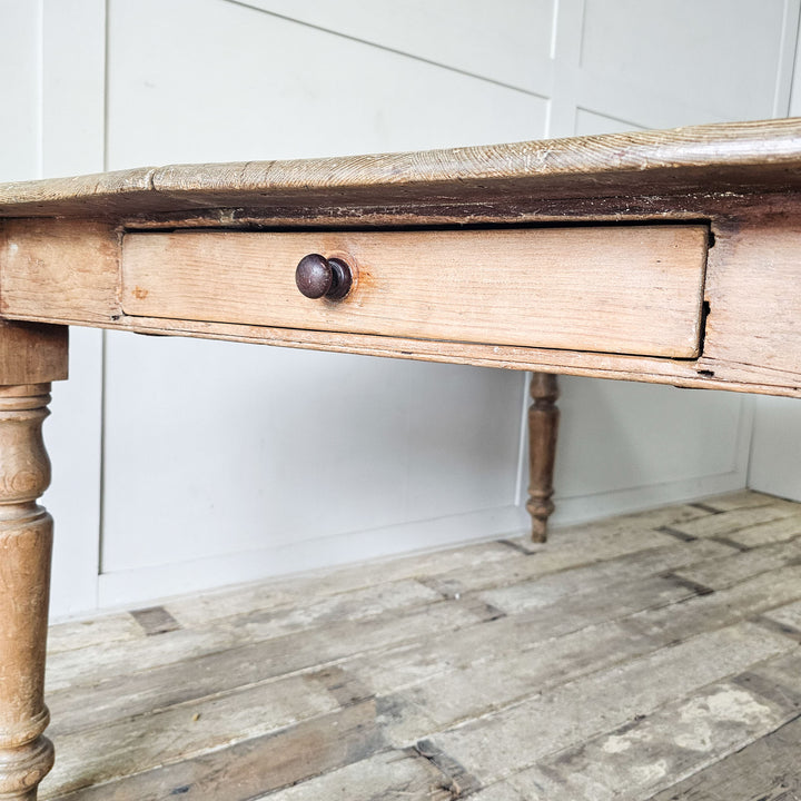 19th-century farmhouse table for rustic-inspired spaces
