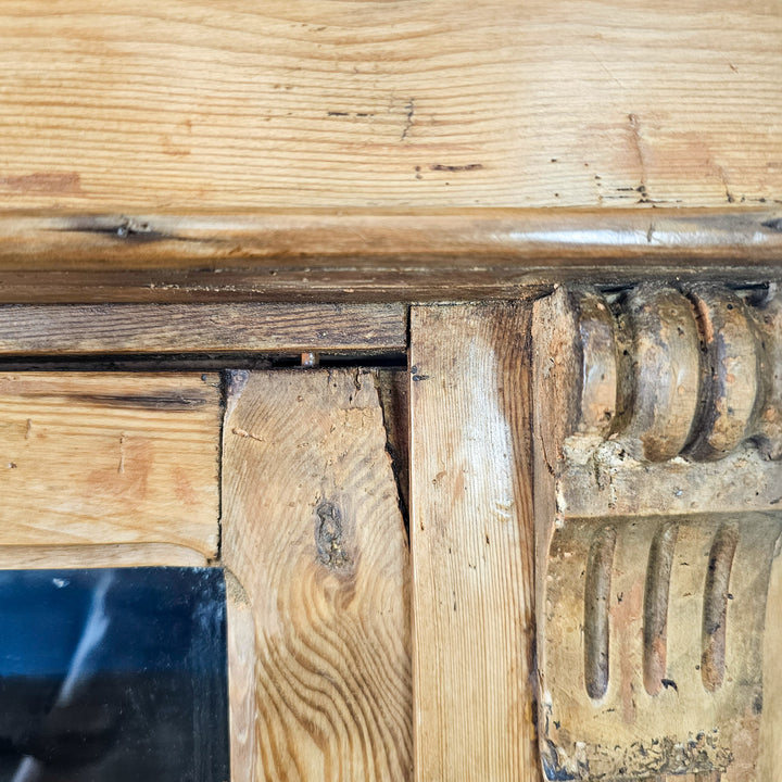 Country kitchen dresser with cupboard storage
