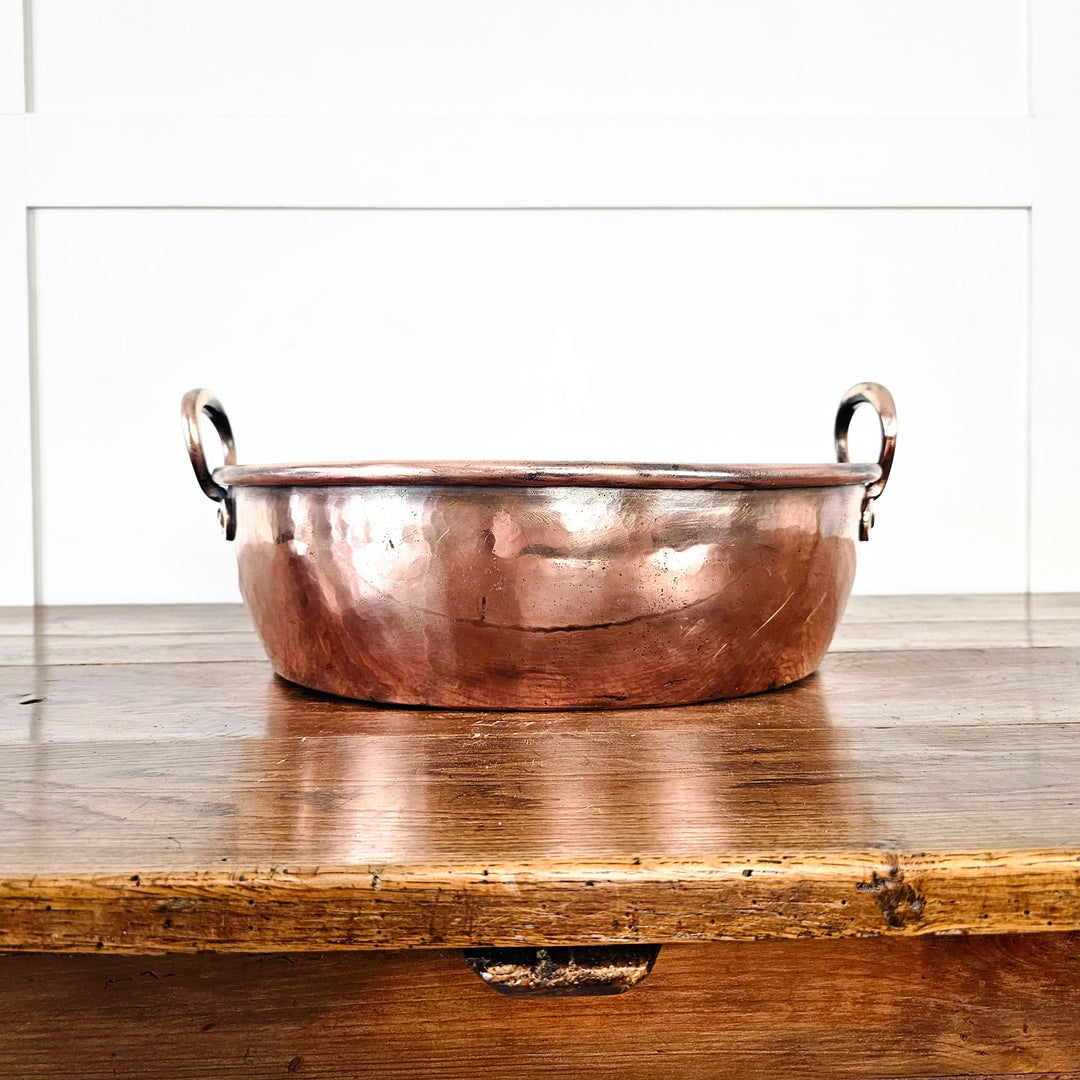 Victorian era jam pan, ideal for vintage home decor.