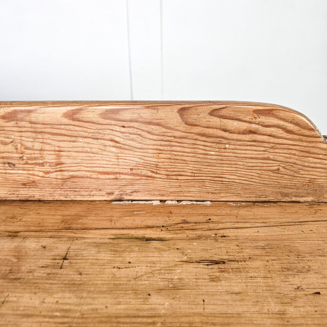 waxed pine drawer chest
