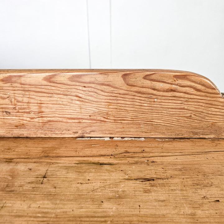 waxed pine drawer chest
