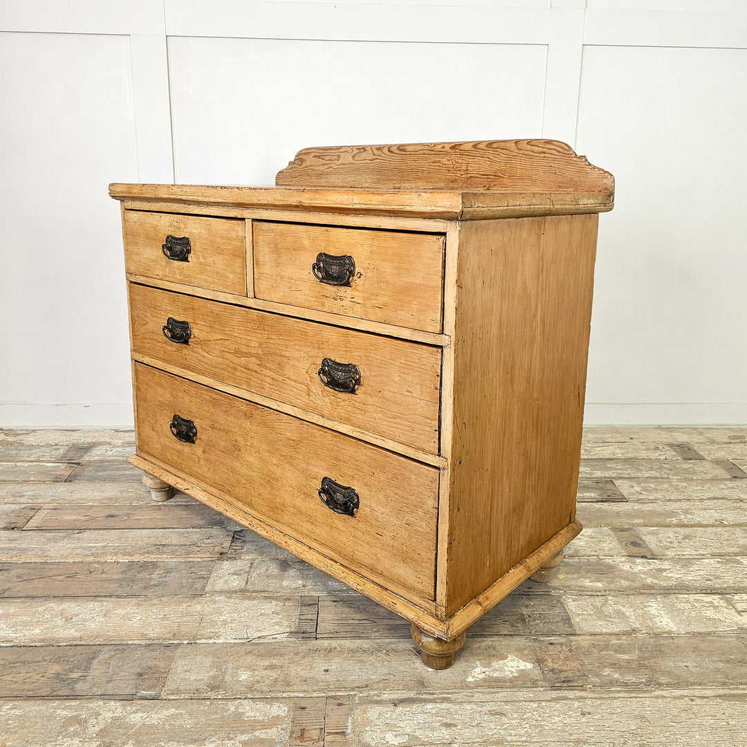 antique pine bedroom chest
