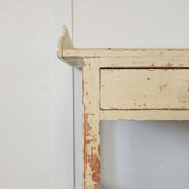 Antique console table with practical storage