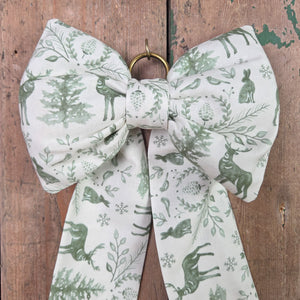 Handmade Country House Bow  - Christmas Decoration