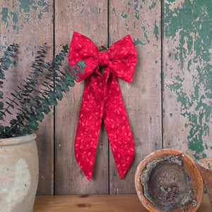 Handmade Country House Bow  - Christmas Decoration