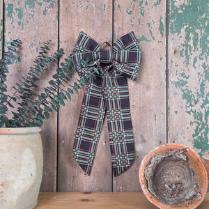 Handmade Country House Bow  - Christmas Decoration