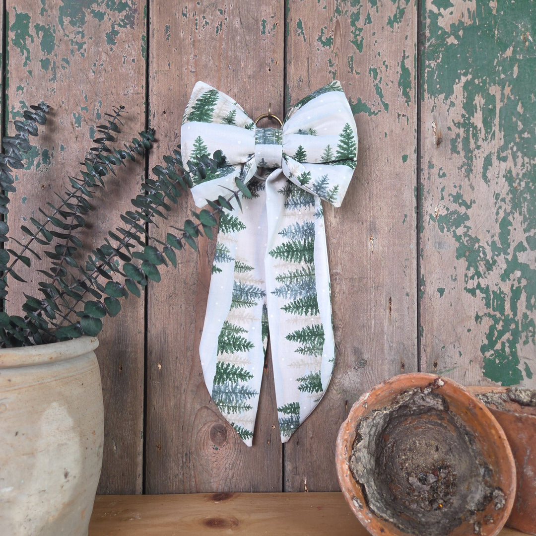 Handmade Country House Bow  - Christmas Decoration