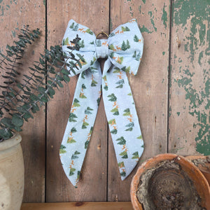 Handmade Country House Bow  - Christmas Decoration