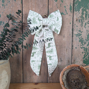 Handmade Country House Bow  - Christmas Decoration