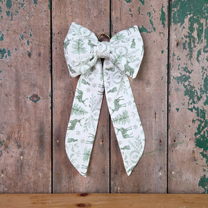 Handmade Country House Bow  - Christmas Decoration
