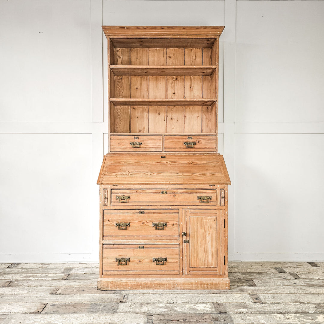 Antique pine cabinet perfect for farmhouse kitchens.