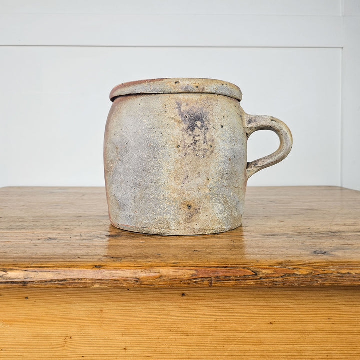 French 19th-century pot used for slow cooking and preserving food.