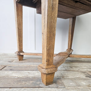 "French table from the 18th century with original drawer."
