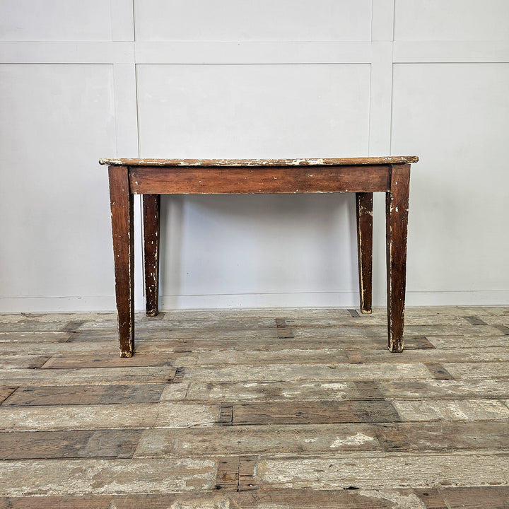 small rustic dining table
