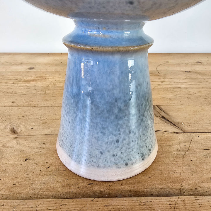 Vintage bowl with pedestal base