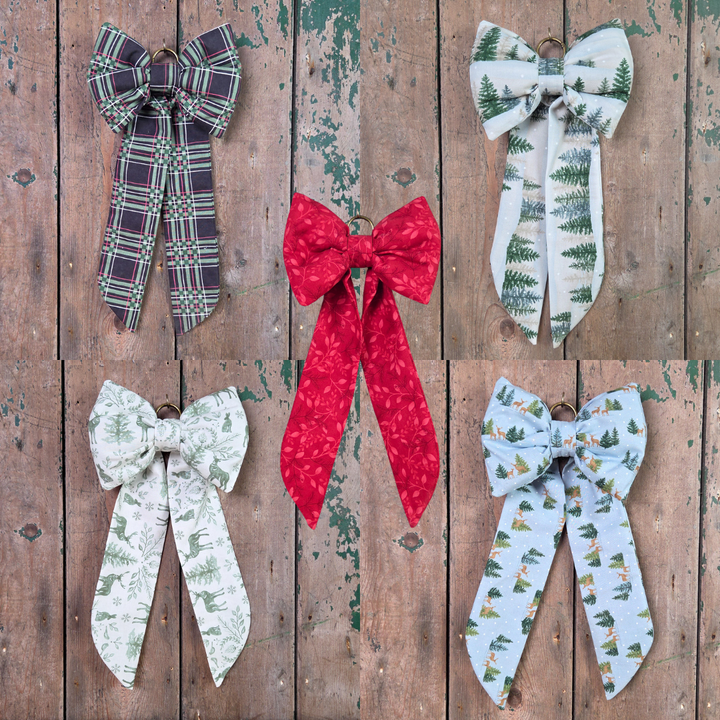 Handmade Country House Bow  - Christmas Decoration