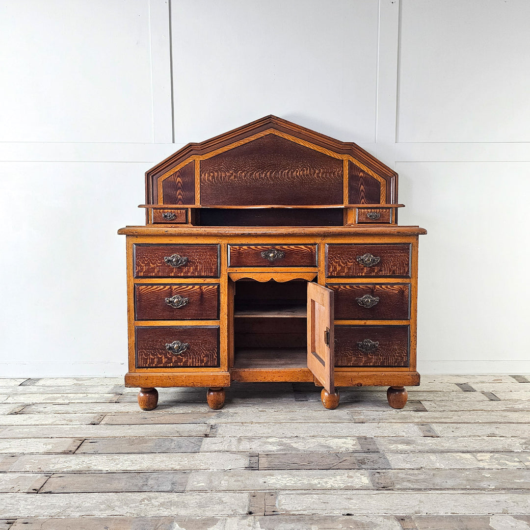 Victorian Pine Dresser, 19th Century
