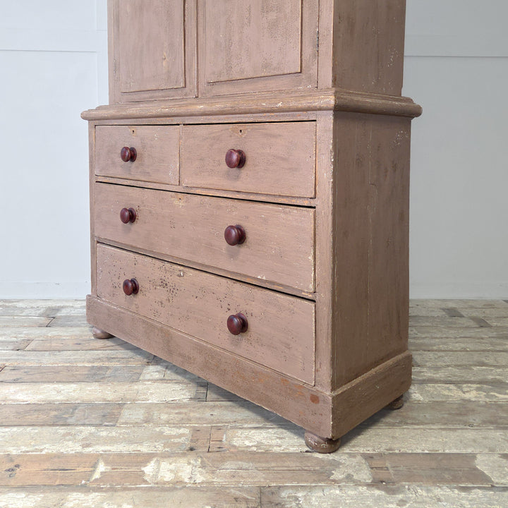 19th Century Antique Pine Housekeepers Cupboard