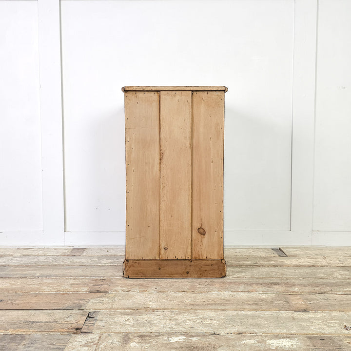 Antique pine cupboard with internal shelf