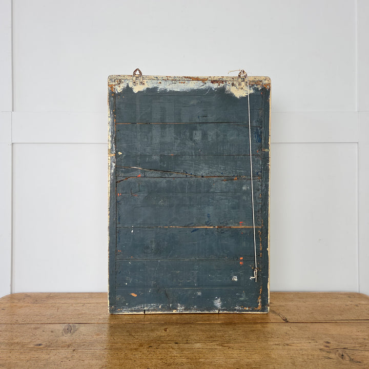 Vintage French Painted Medicine Cabinet