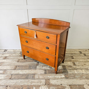 Waring and Gillow antique oak dresser, 1900s