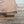 French pine blanket box with original hand-painted decoration, iron corner banding and carrying handles on each side
