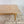 Antique kitchen table with original painted pine base and scrubbed poplar top